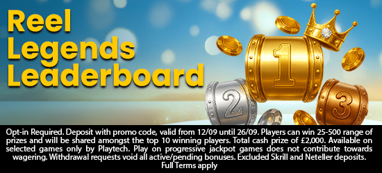 Reel Legends Leaderboard